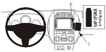 ProClip Monteringsbøyle Toyota RAV 4 04-05 i gruppen Billyd / Hva passer i min bil  / Toyota / RAV4 / RAV4 2001-2005 hos BRL Electronics (240TOYRAV04PROC)