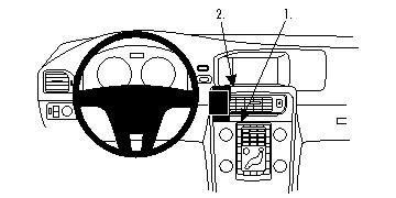 ProClip Monteringsbøyle Volvo S60/V60 11-15 i gruppen Billyd / Hva passer i min bil / Volvo / Volvo V60 / Volvo V60 2011-2018 / Øvrig V60 2011-2018 hos BRL Electronics (240VOLS6011PROCL)