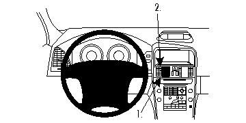 ProClip Monteringsbøyle Volvo XC60 09-17 i gruppen Billyd / Hva passer i min bil / Volvo / Volvo XC60 / Volvo XC60 2008-2017 / Øvrig XC60 2008-2017 hos BRL Electronics (240VOLXC60PROCL)