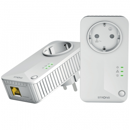 Strong Powerline 500 Kit, 2-pack i gruppen Lyd til hjemmet / Tilbehør / Nettverk hos BRL (260PL500DUO)