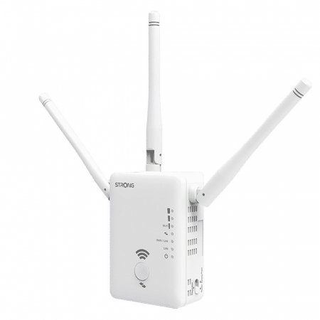 Strong Dual Band WiFi-Repeater 750 Mbit/s i gruppen Lyd til hjemmet / Tilbehør / Nettverk hos BRL Electronics (260R750V2)