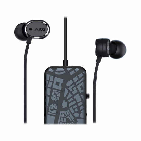 AKG N20NC brusreducerande in-ear hörlur, svart i gruppen Lyd til hjemmet / Hodetelefoner / In-Ear hos BRL Electronics (285N20NC)