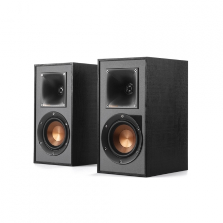 Klipsch R-41PM aktiv høyttalere med Bluetooth, svart par i gruppen Lyd til hjemmet / Høyttalere / Aktive høyttaler hos BRL Electronics (288R41PM)