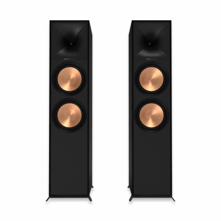 Klipsch R-800F golvhögtalare, svart par i gruppen Lyd til hjemmet / Høyttalere / Gulvhøyttaler hos BRL Electronics (288R800F)