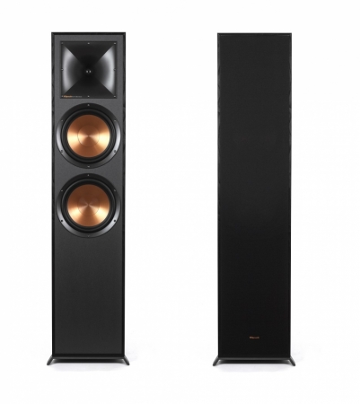 Klipsch R-820F gulvhøyttaler, svart par i gruppen Lyd til hjemmet / Høyttalere / Gulvhøyttaler hos BRL Electronics (288R820F)