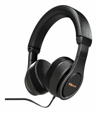 Klipsch Reference II on-ear hörlur, svart i gruppen Lyd til hjemmet / Hodetelefoner / On-Ear hos BRL Electronics (288REFONEARII)