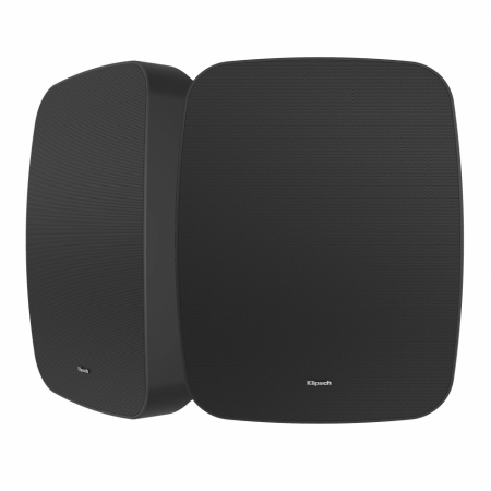 Klipsch RSM-800 kraftig utendørshøyttaler, svart par i gruppen Lyd til hjemmet / Høyttalere / Utendørshøyttaler hos BRL Electronics (288RSM800B)