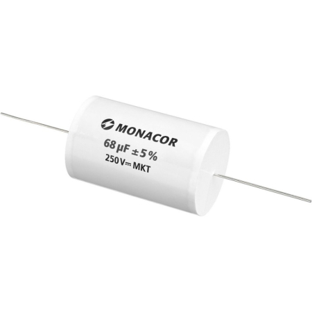 Monacor MKTA-680 MKT-foliekondensator, 68 µF, 250 V i gruppen Lyd til hjemmet / Tilbehør / Komponenter hos BRL (290MKTA680)