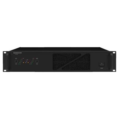 Monacor PA-2240, 2x240W 100V PA-förstärkare i gruppen Lyd til hjemmet / Forsterkere / Stereoforsterker hos BRL (290PA2240)