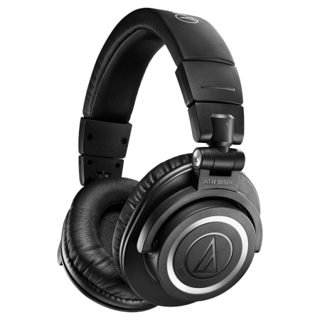 Audio Technica ATH-M50xBT2, trådløse over-ear hodetelefoner, svart i gruppen Nyheter hos BRL (292ATHM50XBT2)