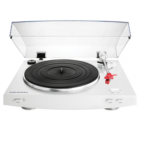 Audio Technica AT-LP3 platespiller med AT91-pickup, hvit i gruppen Lyd til hjemmet / Hifi / Platespillere hos BRL (292ATLP3W)