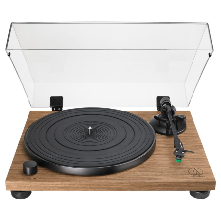 Audio-Technica AT-LPW40WN platespiller med AT-VM95E-pickup, valnøtt i gruppen Nyheter hos BRL (292ATLPW40WN)