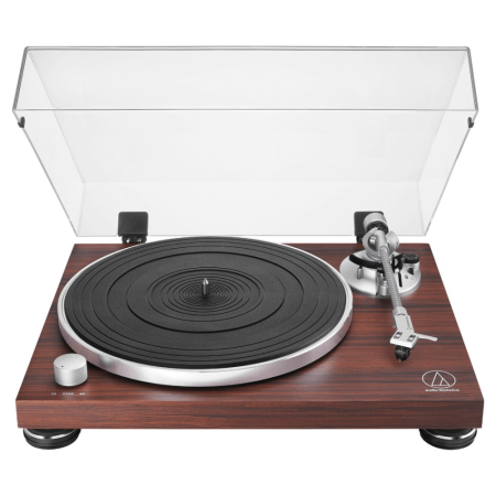 Audio-Technica AT-LPW50BT-RW platespiller med Bluetooth, valnøtt i gruppen Nyheter hos BRL (292ATLPW50BTRW)