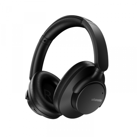 Urbanista Valencia trådløse over-ear med støydemping, Midnight Black i gruppen Lyd til hjemmet / Hodetelefoner / Over-Ear hos BRL (299VALENCIAB)