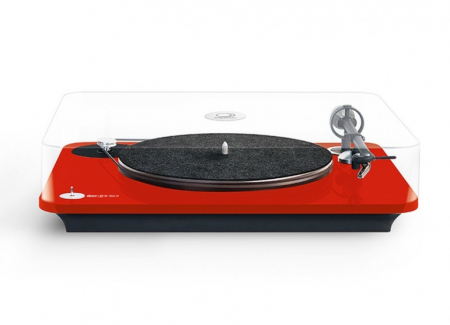 Elipson Omega 100 skivspelare med RIAA & Bluetooth, röd i gruppen Lyd til hjemmet / Hifi / Platespillere hos BRL Electronics (303ELIOME100RBTR)