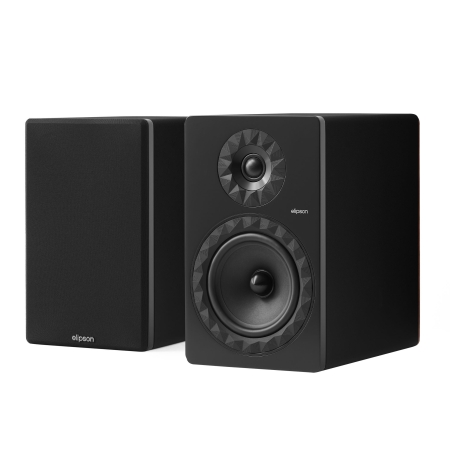 Elipson Prestige Facet II 8B stativhøyttalere, matt svart par i gruppen Nyheter hos BRL (303PF28BMBK)