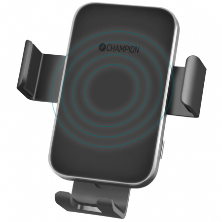 Champion CHMH240, mobilhållare med trådlös QI-laddare i gruppen Billyd / Smartphone til bilen / Trådløs lading hos BRL Electronics (310CHMH240)