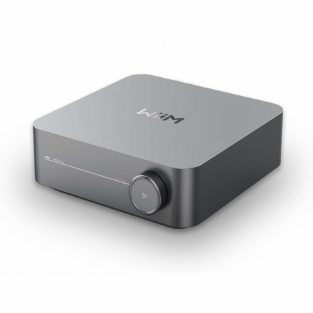 WiiM Amp streaming-/multiromforsterker, mørkegrå i gruppen Lyd til hjemmet / Forsterkere / Stereoforsterker hos BRL Electronics (312WIIMAMPDG)