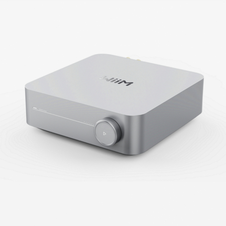WiiM Amp streaming-/multiromforsterker, sølv i gruppen Lyd til hjemmet / Forsterkere / Stereoforsterker hos BRL Electronics (312WIIMAMPS)
