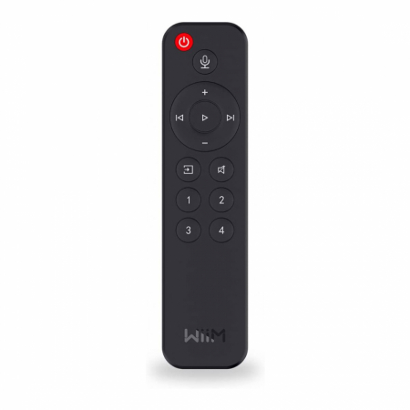 WiiM Voice Remote, passer Wiim nettverksstreamere i gruppen Lyd til hjemmet / Tilbehør / IR-utstyr & fjernkontroll hos BRL Electronics (312WIIMREMOTE)