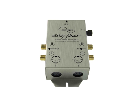 Analogis Easy Phono RIAA-trinn med DIN og RCA i gruppen Lyd til hjemmet / Forsterkere / RIAA-forsterker hos BRL (320EASYPHONO)