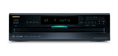 Onkyo DX-C390 CD - veksler svart i gruppen Lyd til hjemmet / Hifi / CD-spillere hos BRL Electronics (350DXC390B)