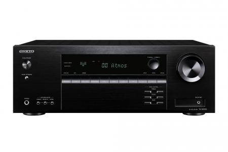 Onkyo TX-SR393 hemmabioförstärkare, svart i gruppen Lyd til hjemmet / Forsterkere / Hjemmekinoreceiver hos BRL Electronics (350TXSR393B)