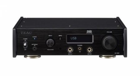 Teac UD-505 DAC/hörlursförstärkare, svart i gruppen Lyd til hjemmet / Forsterkere / Forforsterker hos BRL Electronics (350UD505B)