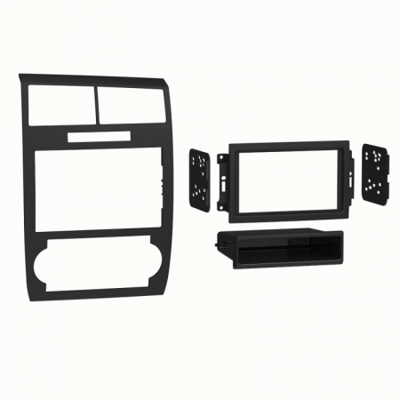 Monteringsram Dodge Charger/Magnum 2005-2007, enkel- & dubbel-DIN i gruppen Billyd / Hva passer i min bil / Chrysler, Dodge & Jeep / Monteringsram hos BRL Electronics (400996519B)