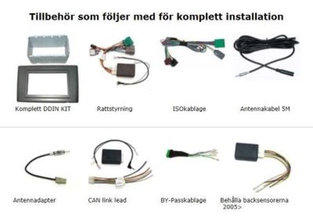 Volvo XC90, Installasjonssett i gruppen Billyd / Hva passer i min bil / Volvo / Volvo XC90 / Volvo XC90 2003-2014 hos BRL Electronics (400FKSXC90)