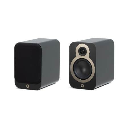 Q Acoustics 3020c stativhøyttaler, matt svart i gruppen Nyheter hos BRL (400QA3322)