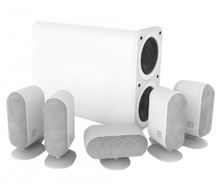 Q Acoustics 7000i Plus 5.1 System hvit i gruppen Pakkeløsninger / Pakker for hjemmet / Høyttalerpakker hos BRL Electronics (400QA7865)