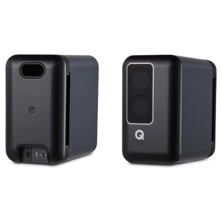 Q Acoustics QActive 200 aktive stativhøyttalere, matt svart i gruppen Lyd til hjemmet / Høyttalere / Stativhøyttaler hos BRL (400QA8204)