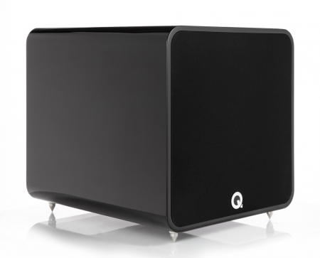 Q Acoustics QB12 aktiv subwoofer, pianolackad svart i gruppen Lyd til hjemmet / Høyttalere / Subwoofer hos BRL Electronics (400QA8706)