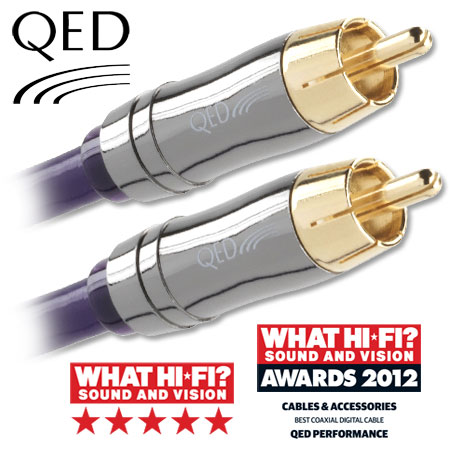 Qed Performance Digital Audio Coaxial i gruppen Hemmaljud / Kablar / Digital kabel hos BRL Electronics (400QE62000r)