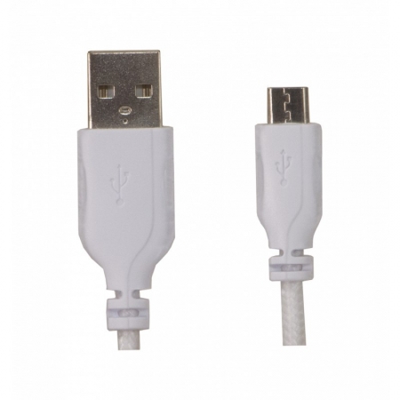 iSimple micro-USB til USB 1 M hvit i gruppen Billyd / Smartphone til bilen  / Tilbehør til mobilen hos BRL Electronics (403IS9322WH)