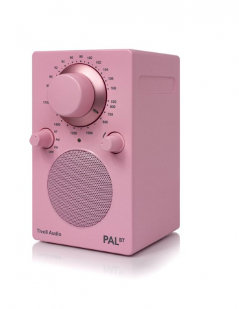Tivoli Audio PAL BT, FM-radio med Bluetooth, rosa i gruppen Pakkeløsninger / Pakker for hjemmet / Mikrostereo hos BRL Electronics (404TAPALBTG2P)