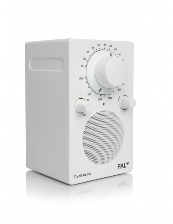 Tivoli Audio PAL BT, FM-radio med Bluetooth, hvit i gruppen Pakkeløsninger / Pakker for hjemmet / Mikrostereo hos BRL Electronics (404TAPALBTG2W)