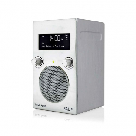 Tivoli Audio PAL+ BT (gen. 2), DAB/FM-radio med Bluetooth, chrome i gruppen Pakkeløsninger / Pakker for hjemmet / Mikrostereo hos BRL Electronics (404TAPPBTG2CH)