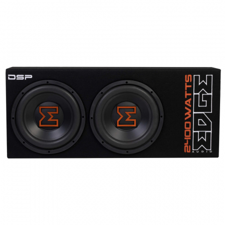 EDGE EDBX12TADSP-E3, aktiv portet 2x12 tommer basskasse 800W RMS i gruppen Billyd / Bass / Aktiv basskasse hos BRL Electronics (405EDBX12TADSPE3)