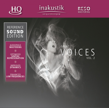 Inakustik Great Voices vol. II HQCD i gruppen Lyd til hjemmet / Tilbehør / Plater hos BRL Electronics (406INA130004)