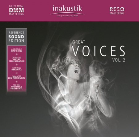 Inakustik Great Voices vol.II 180 grams LP i gruppen Lyd til hjemmet / Tilbehør / Plater hos BRL Electronics (406INA130005)