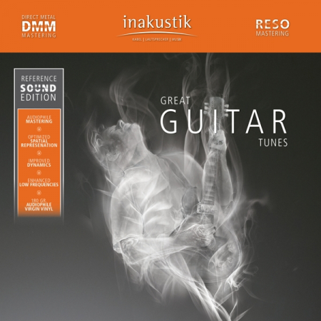 Inakustik Great Guitar Tunes 180 grams LP i gruppen Lyd til hjemmet / Tilbehør / Plater hos BRL Electronics (406INA130009)