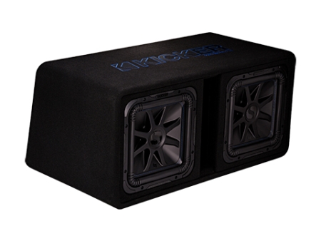 Kicker Solo-Baric L7S DL7S122, portet basskasse med to 12-tommers elementer, 2 ohm i gruppen Billyd / Bass / Passiv basskasse hos BRL (41044DL7S122)