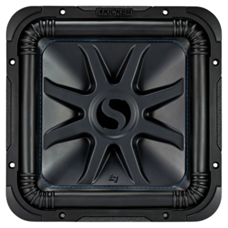 Kicker Solo-Baric L7S122, firkantet 12-tommers basselement, 2x2 ohm i gruppen Billyd / Bass / Basselement hos BRL (41044L7S122)