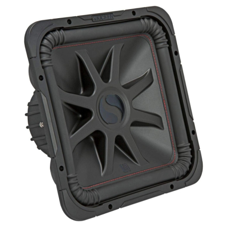 Kicker Solo-Baric L7R152, firkantet 15-tommers basselement, 2x2 ohm i gruppen Billyd / Bass / Basselement hos BRL (41045L7R152)