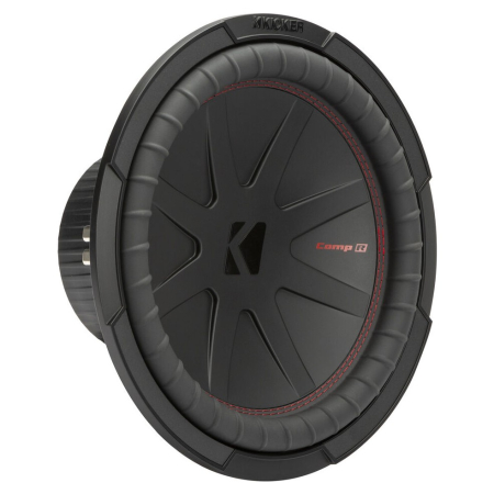 Kicker CompR CWR122, 12-tommer basselement, 2 x 2 ohm i gruppen Billyd / Bass / Basselement hos BRL (41048CWR122)