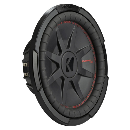 Kicker CompRT CWRT122, 12-tommer basselement, 2 x 2 ohm i gruppen Billyd / Bass / Basselement hos BRL (41048CWRT122)