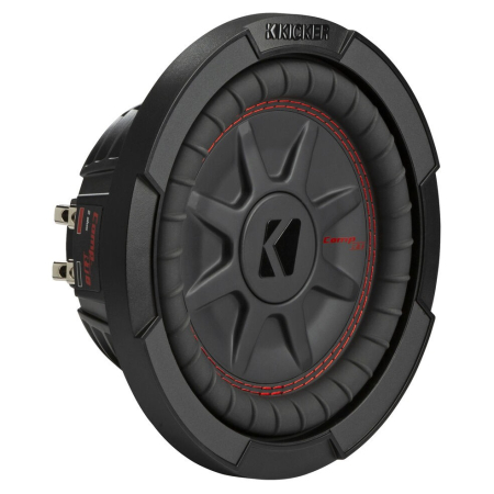 Kicker CompRT CWRT84, 8-tommer basselement, 2 x 4 ohm i gruppen Billyd / Bass / Basselement hos BRL (41048CWRT84)
