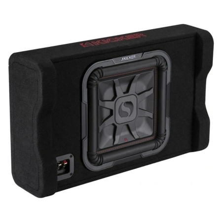 Kicker Solo-Baric L7TDF122, slank, lukket nedovervendt 12-tommers basskasse, 2 ohm i gruppen Billyd / Bass / Passiv basskasse hos BRL (41049L7TDF122)